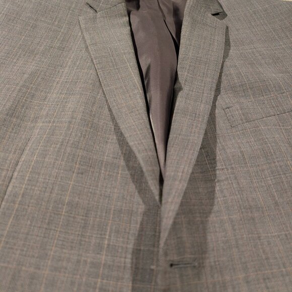Lauren Ralph Lauren Wool Sport Coat Men's Size 44S Gray Check Pattern - Picture 4 of 14